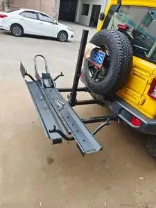 jeep牧马人拖车杠三口拖车钩摩托车架房车拖挂钩电动车托架