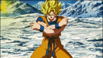 《龙珠超:布罗利》超级赛亚人变身超红超级赛亚人蓝首次在2015剧场版