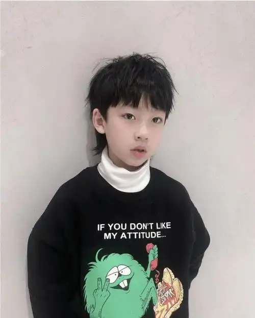 2021小男孩发型这样剪时尚有型很精神真帅气