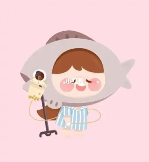 女生头像可爱萌卡哇伊抱咸鱼 女生头像图片大全 -【爱个性】