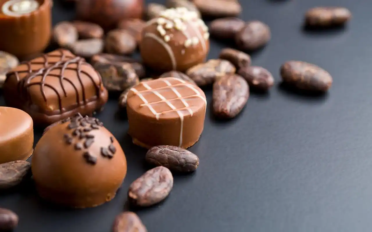 甜美细腻的巧克力高清桌面壁纸