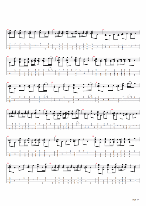 彩虹周杰伦ukulele尤克里里谱指弹