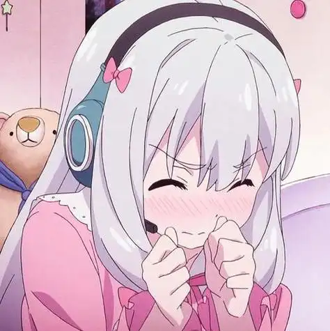 和泉纱雾动漫头像 吐舌头 动漫头像图片大全 -【爱个性】