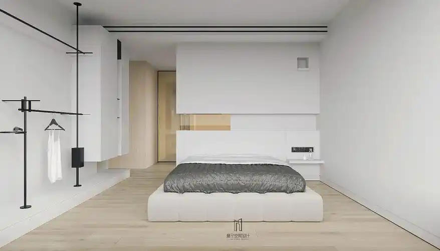 极简白卧室