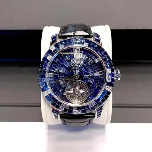 jacobco捷克豹光环飞行陀飞轮腕表系列