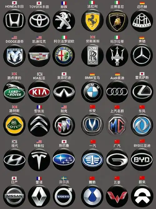 那么多品牌车都见过多少?有你家的豪车嘛?