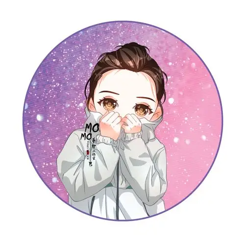 杨幂q版手绘头像 壁纸 momo手绘工作室 - 堆糖,美图壁纸兴趣社区