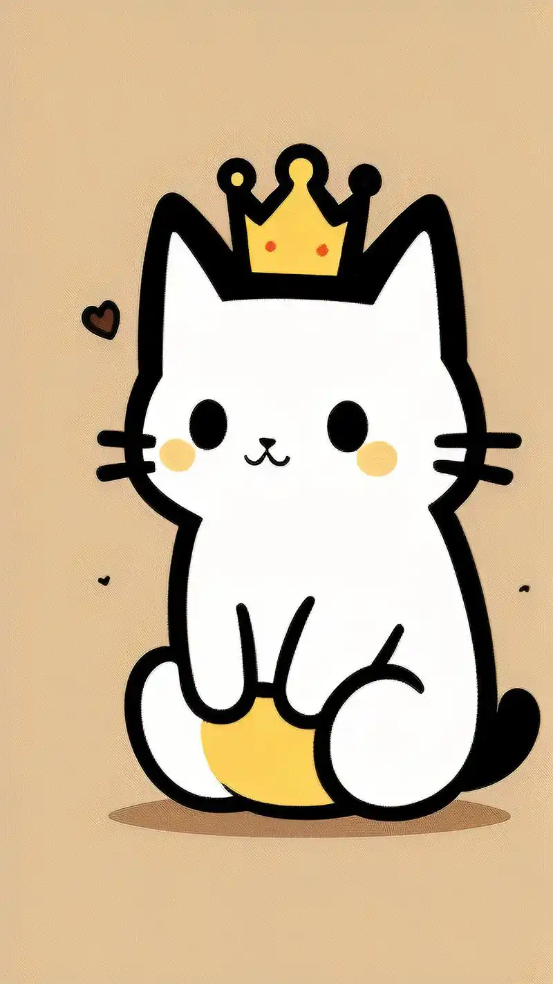 超萌猫咪卡通壁纸来啦93