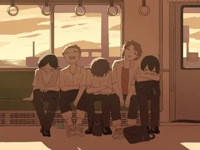 日本插画师:avogado6,日本插画师kiyo(丧系插画壁纸图片)