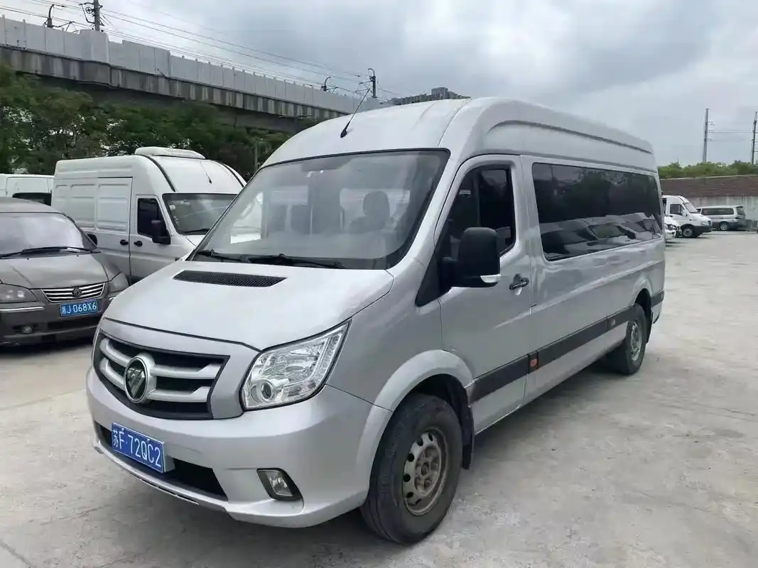 上海全城上门高价收购二手车.19年福田图雅诺,超长5.99米 - 抖音