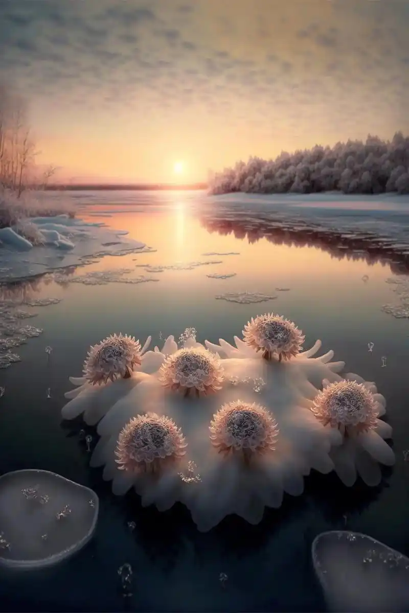 哈尔滨美丽的雪景.#图文伙伴计划 #ai绘画 #哈尔滨  - 抖音