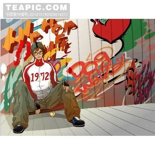 街头潮流人物矢量图29 – 嘻哈人物 – 人物分类