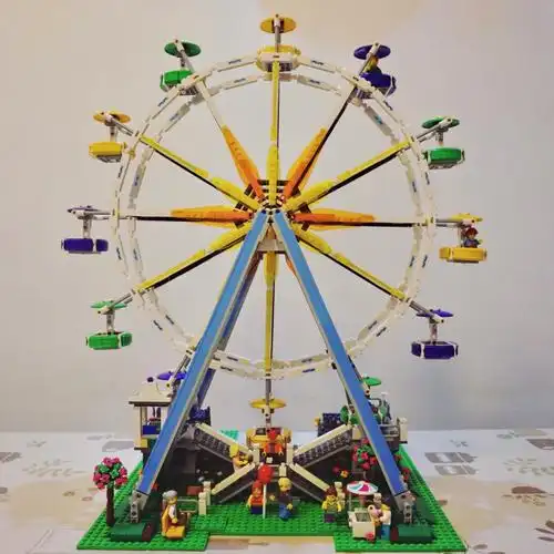 女生应该都会喜欢吧 嘻嘻#摩天轮  #lego乐高实物很大!