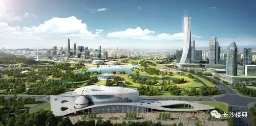 梅溪湖新城二期效果图公示来看看梅溪湖体育中心科技馆省图书馆等公共