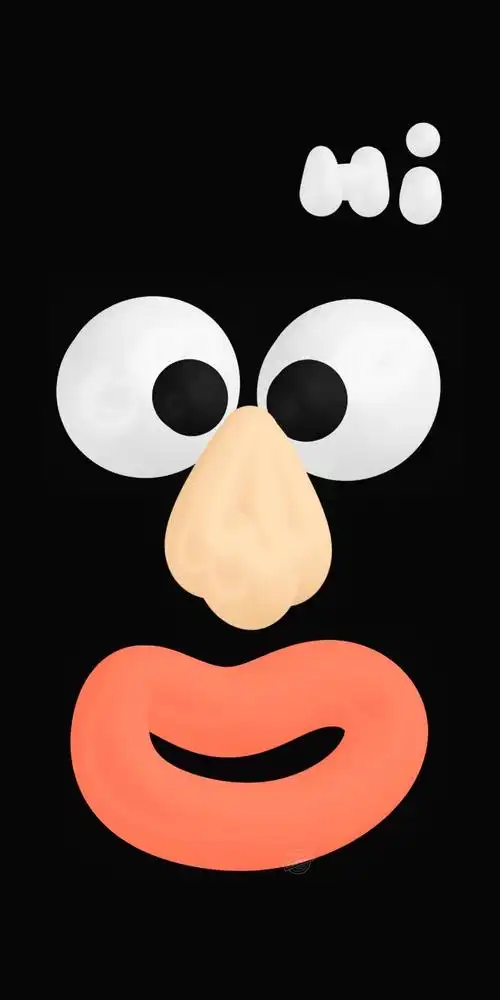 搞怪卡通表情包壁纸|简约3d系列 画师:菠萝果酱儿