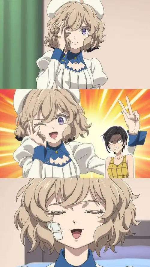 虚构推理日韩动漫拼接手机壁纸