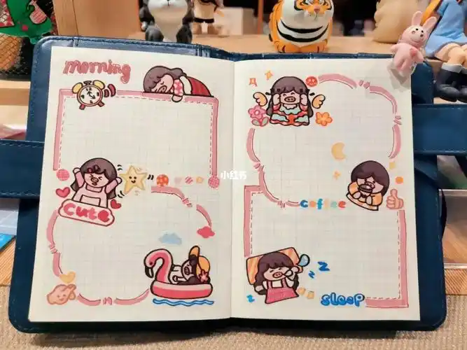 非常简单又可爱的排版_芸骨屋攻略_手帐_手帐排版_我的手账分享_兴趣