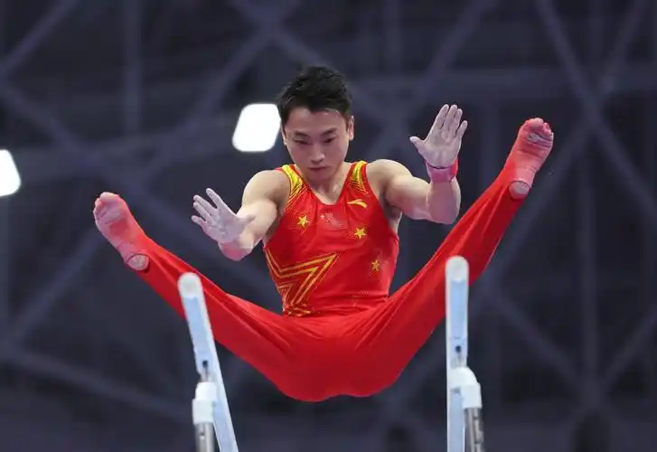 中国队卫冕亚运会体操男团冠军