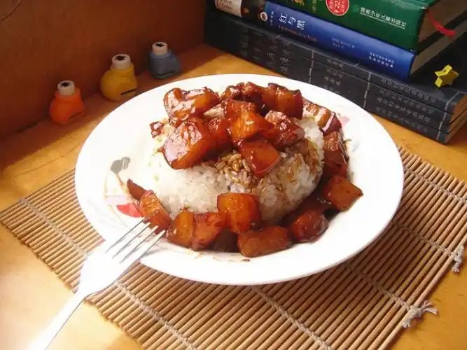 土豆红烧肉盖饭