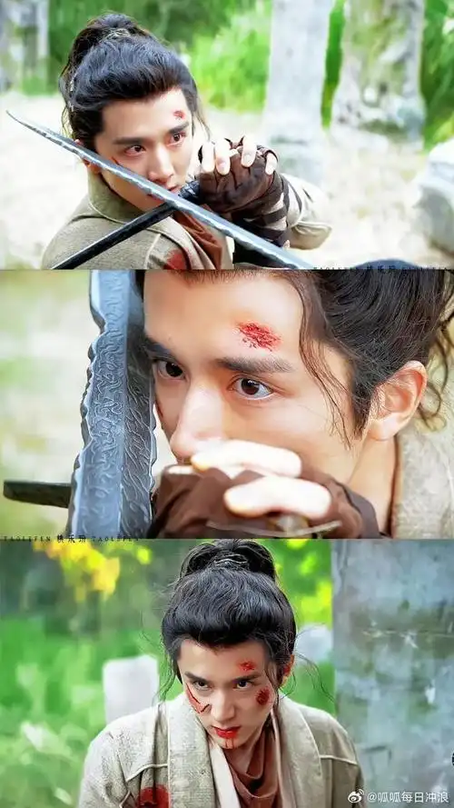 张新成古装造型真的很飒很英俊,身形挺拔,仪态端方……|张新成_新浪