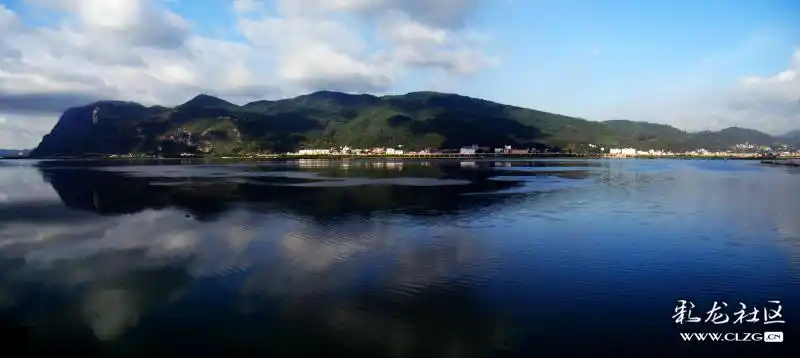 昆明西山睡美人全景图