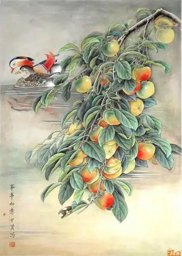 李长贤-事事如意-淘宝-名人字画-中国书画服务中心,中国书画销售中心