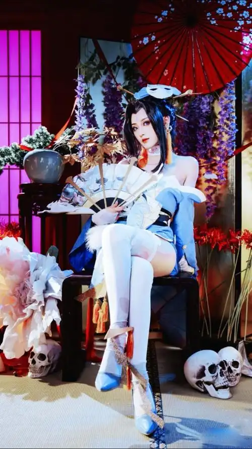 王者荣耀cos不知火舞魅语二次元壁纸#不知火舞魅语#王者荣耀cos#二