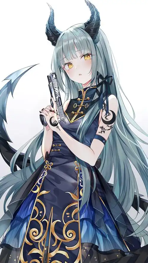 动漫美女插画高清手机壁纸