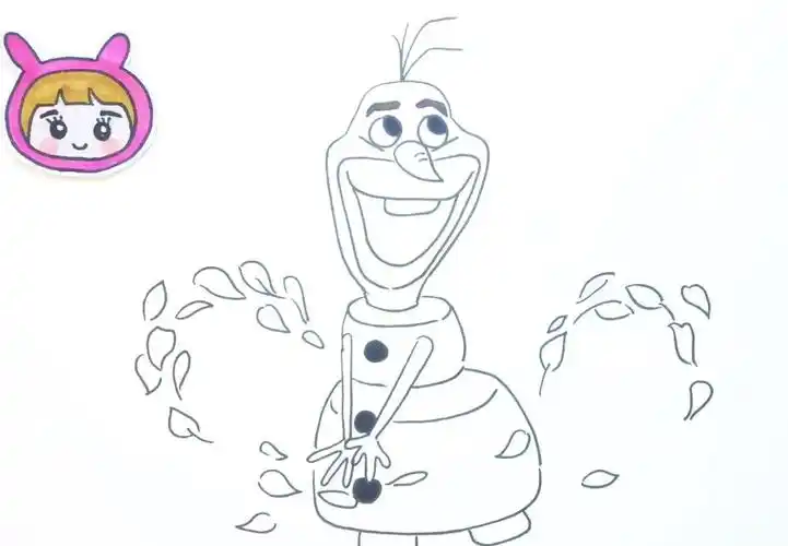 【动漫绘画馆】-雪宝变魔法~冰雪奇缘2~5岁