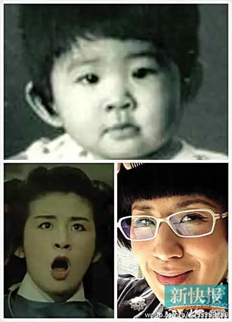 吴君如微博晒旧照:我应该是没有整容过(图)