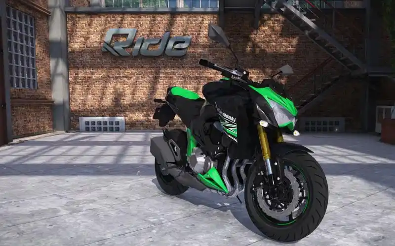 【极速骑行2】键盘车手川崎z800的老年养生骑行