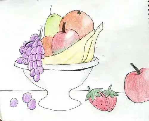 18-19下学期冯井中小五年级优秀绘画作品集