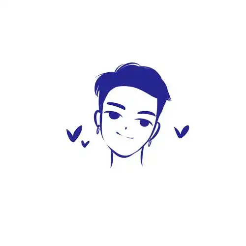 q版转手绘头像设计情侣卡通人物形象真人照片漫画头像