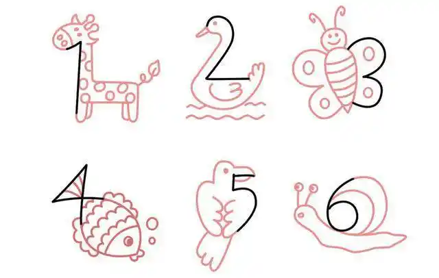 希望能满足您的需求,查找更多数字简笔画,数字简笔画大全 小动物内容