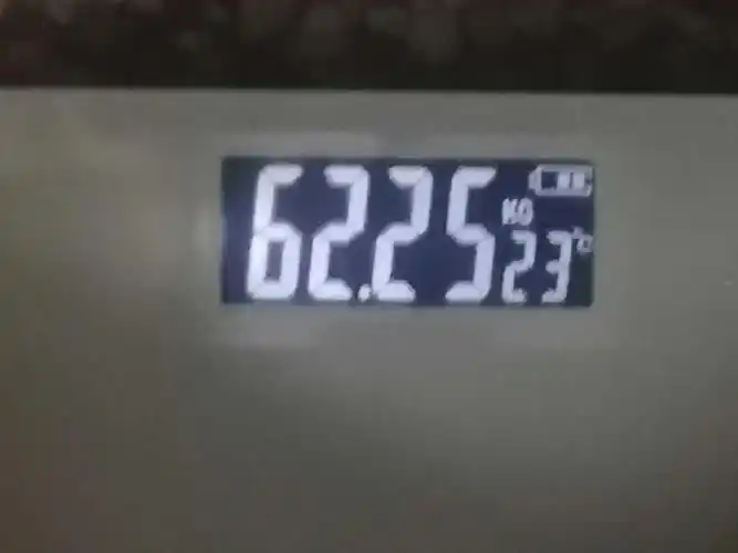 记录62kg下60kg需要几天