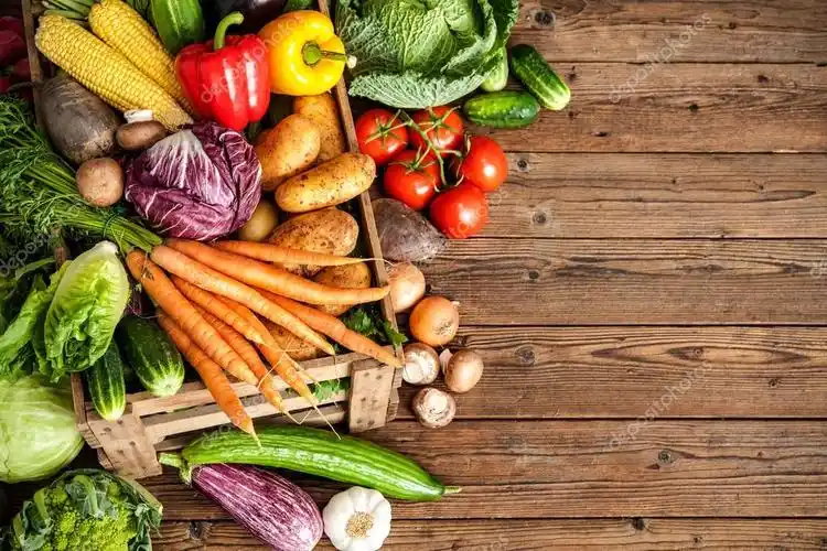 名称:各种各样的新鲜蔬菜