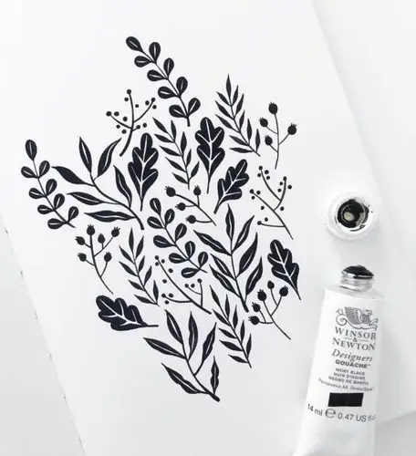 森系手帐必备,小清新叶子水彩素材,太好看了!