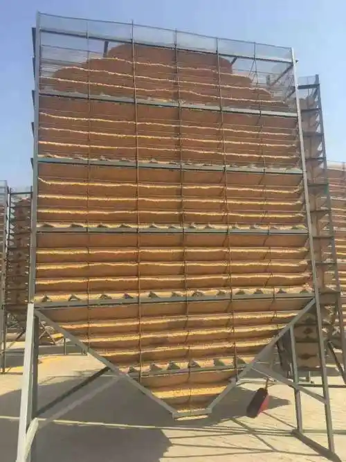 山西风干仓 吉林粮食干燥仓 新疆晾晒塔-安平县九坤丝网制造有限公司