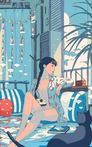 日本插画师的治愈系手绘,一个人的独居生活也很美好