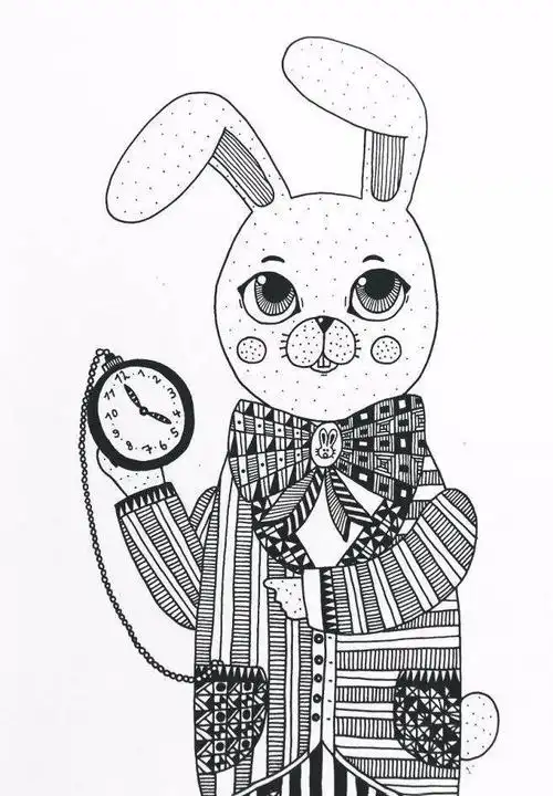 【开发区幼儿园线上课程】——大班美术《疯狂的线描画》 - 美篇