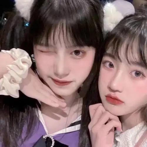 08阿涵気気闺蜜头像情侣头像姐妹头像女生头像