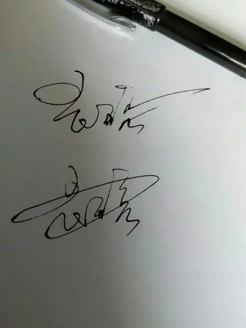 求一个一笔签名设计 最好有动态图片 可以看出怎么写的,谢谢!谢谢!