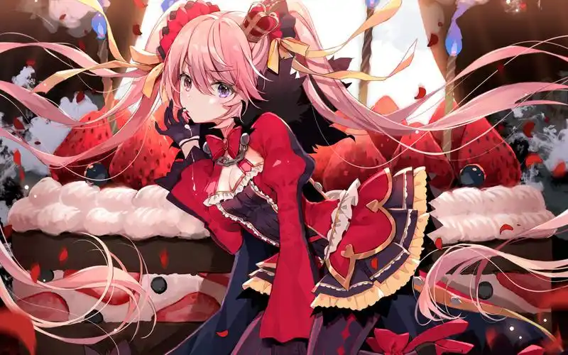 二次元美腿靓妹桌面壁纸-卡通动漫-手机壁纸下载-美桌网