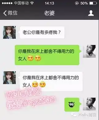 莆田一对90后夫妻微信聊天记录曝光太污了