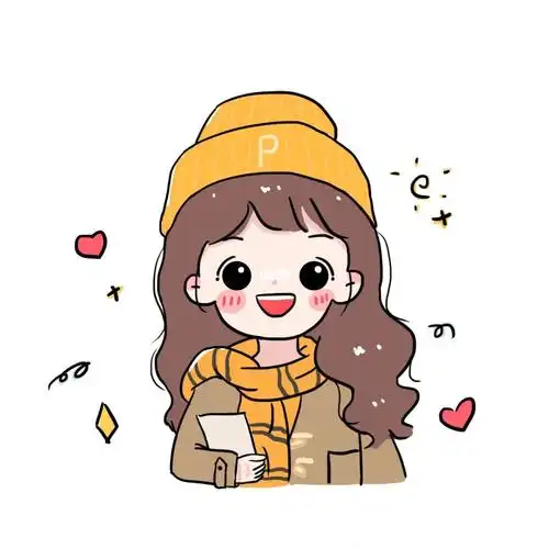 线条也不太流畅,看起来不太可爱呢#可爱头像  #q版头像  #手绘女生