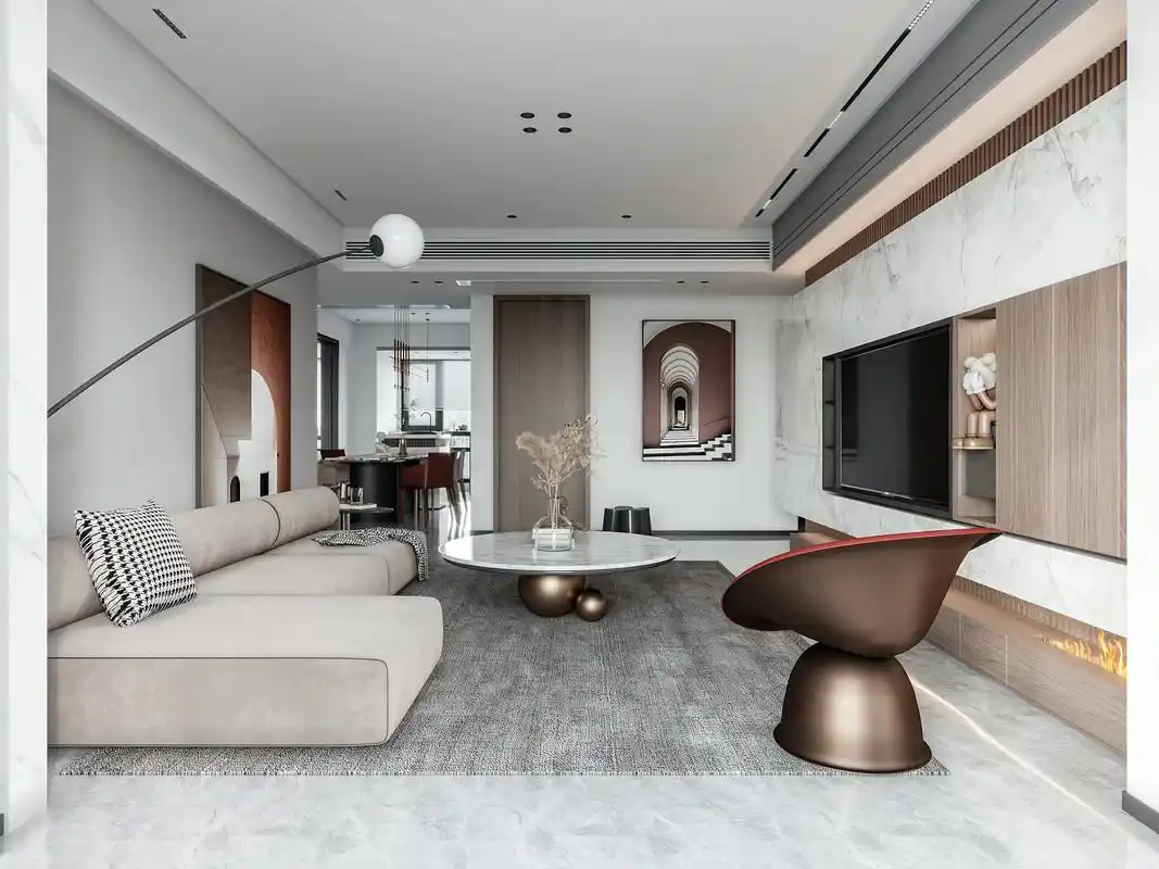 现代轻奢风格作品现代轻奢风格作品.#室内设计装修 #效果图表 - 抖音