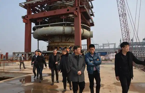 福建金盛兰集团陈松官董事长莅临公司实地调研_湖北金盛兰冶金科技