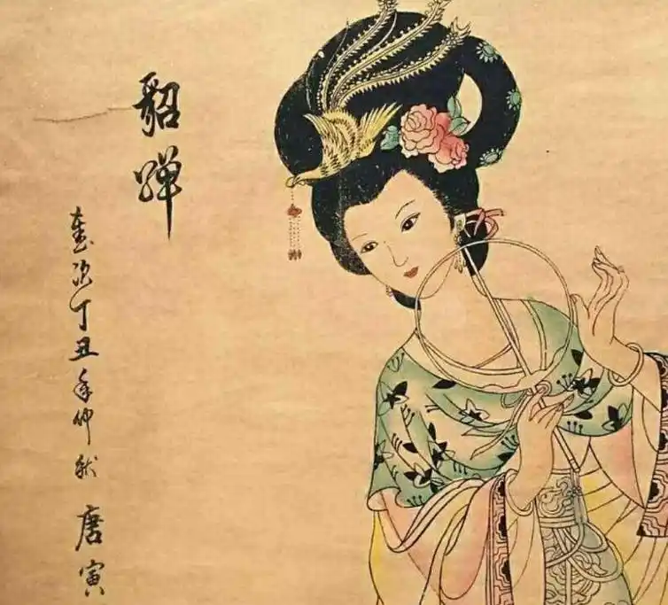 三国美女貂蝉到底有多美?看唐伯虎的貂蝉你就懂了!网友:真漂亮