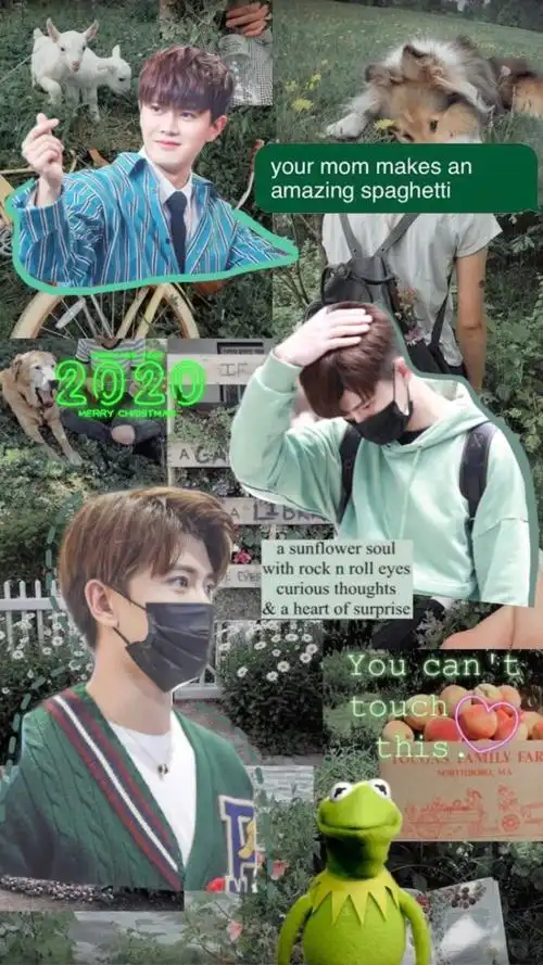 任嘉伦拼贴壁纸手机壁纸锁屏壁纸爱豆壁纸锦衣之下