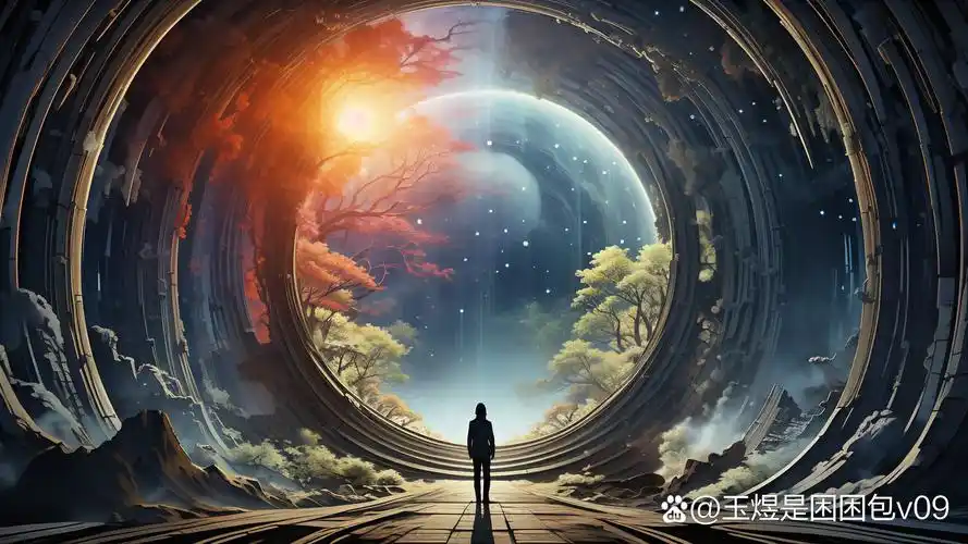 酷炫壁纸🚀带你穿越时空隧道
